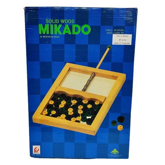 Juego Tradicional Coreano De Palitos Mikado - 31 Palos De Madera, Caja De Almacenamiento, Para Familia Y Niños
